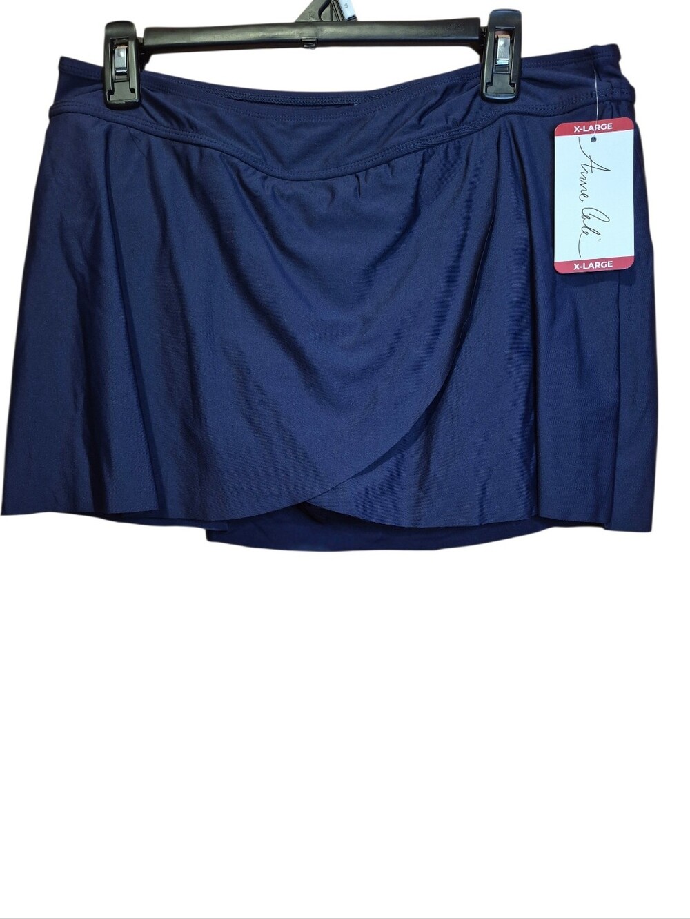 Anne Cole Navy Swim Skort - X-Large
